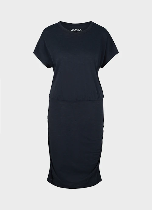Slim Fit Kleider Kleid navy