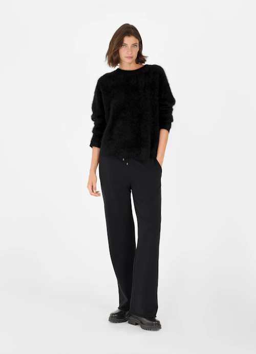 Casual Fit Knitwear Knit sweater black