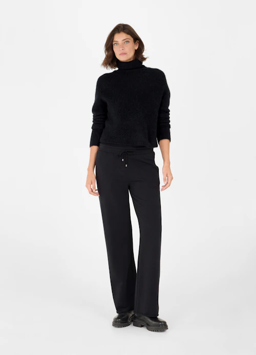 Regular Fit Knitwear Knit sweater black