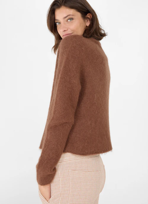 Regular Fit Knitwear Knit sweater chestnut