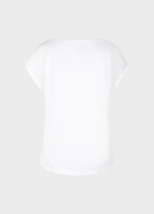 Regular Fit T-shirts T-shirt white-begonia pink