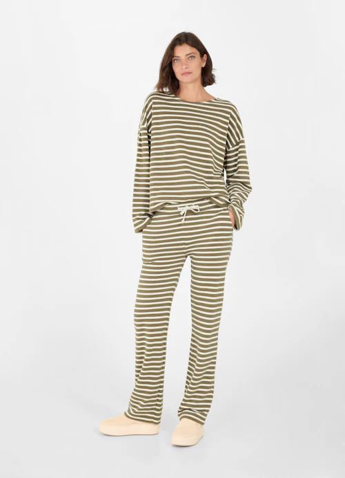 Wide Leg Sweatpants Wide Leg Fit - Sweatpants burnt olive