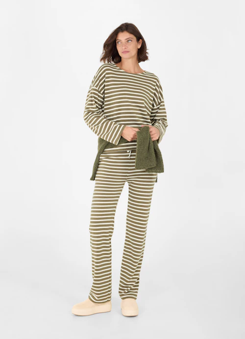 Wide Leg Sweatpants Wide Leg Fit - Sweatpants burnt olive