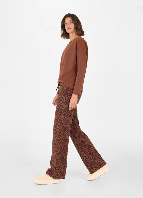 Wide Leg Sweatpants Wide Leg Sweatpants chestnut