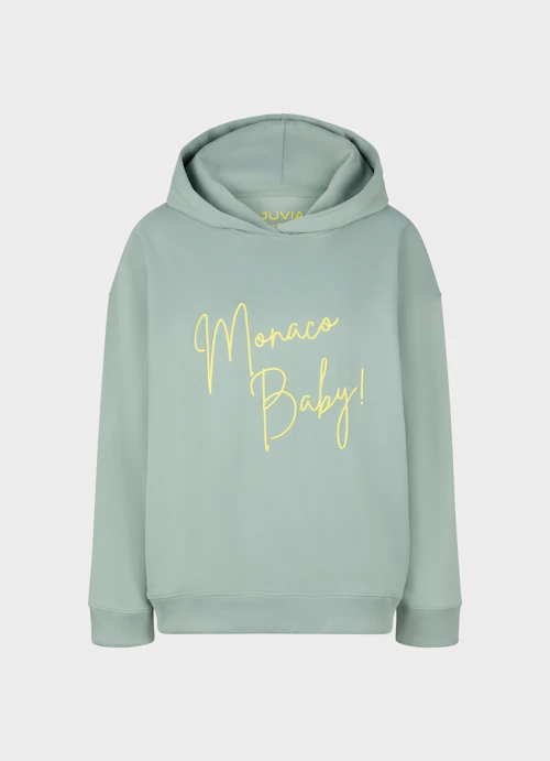Casual Fit Hoodies Family Hoodie - Monaco Baby dusty green