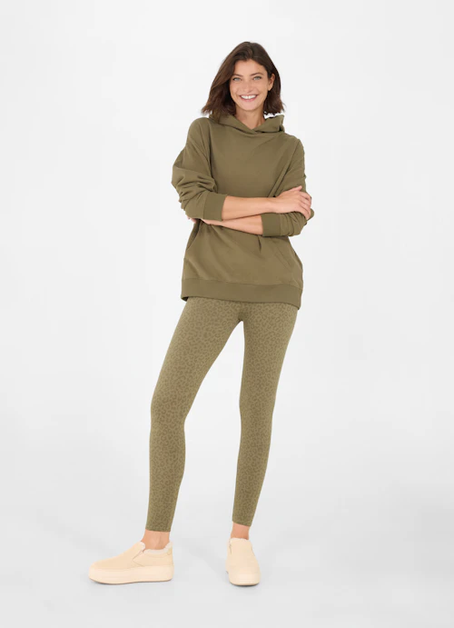 Oversized Fit Hoodies Hoodie burnt olive