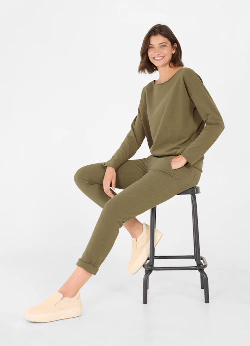 Loose Fit Sweatpants Loose Fit - Sweatpants burnt olive