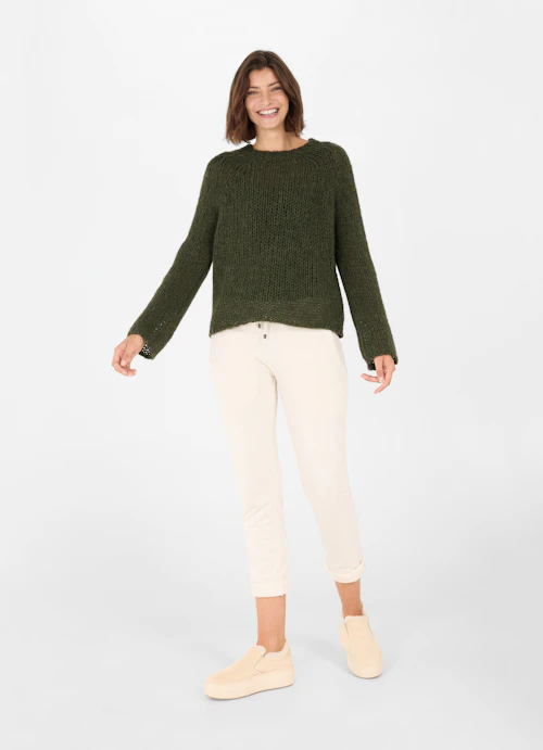 Casual Fit Knitwear Knit sweater burnt olive