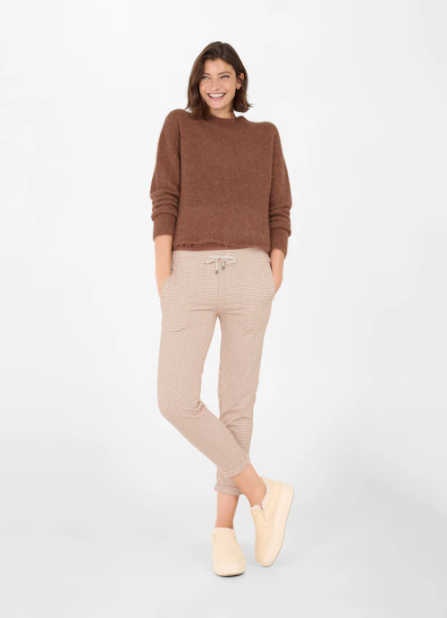 Regular Fit Knitwear Knit sweater chestnut