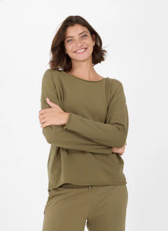 Loose Fit Sweaters Sweater burnt olive