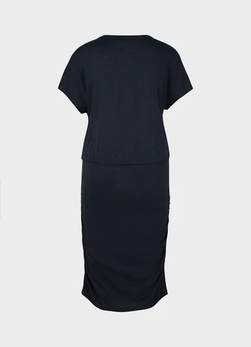 Slim Fit Kleider Kleid navy