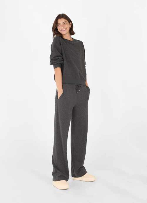 Loose Fit Sweater Sweater charcoal