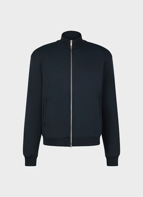 Regular Fit Jackets Sweat jacket navy