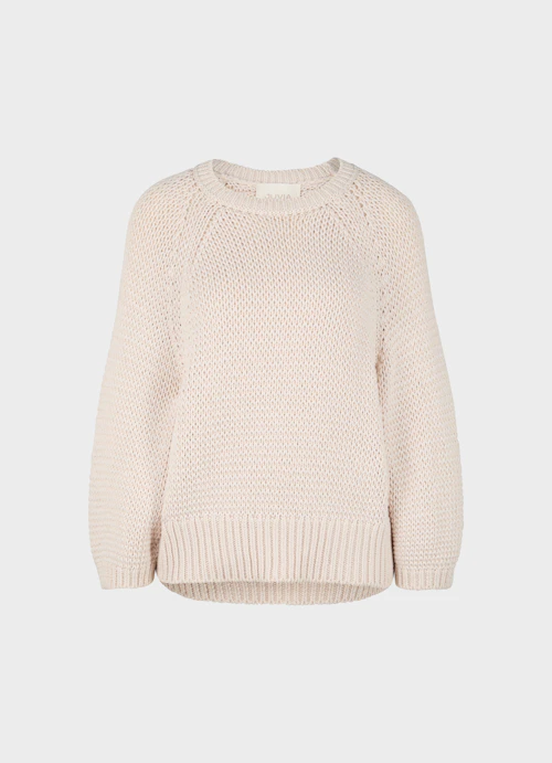 Oversized Fit Strick Strick - Pullover light sand