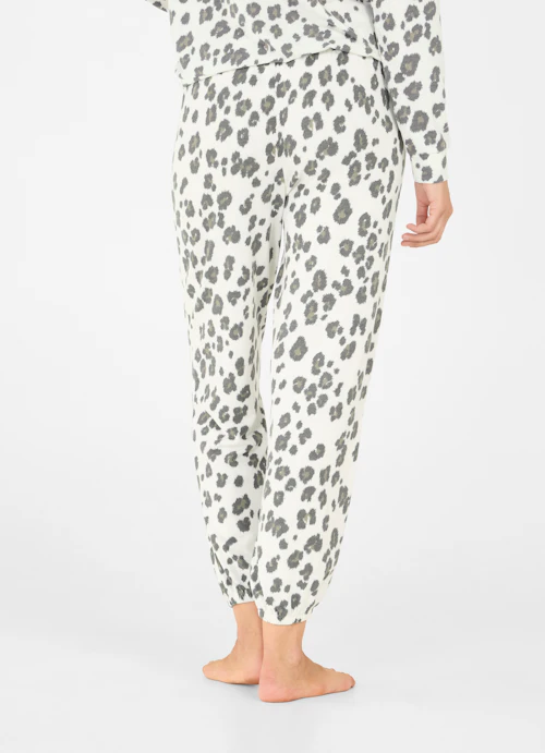 Wide Leg Nightwear Nightwear - Trousers eggshell