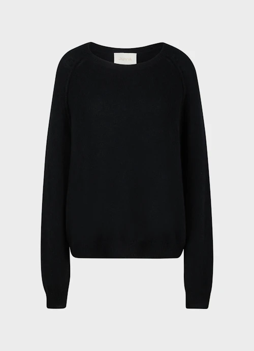 Regular Fit Knitwear Cashmere sweater black
