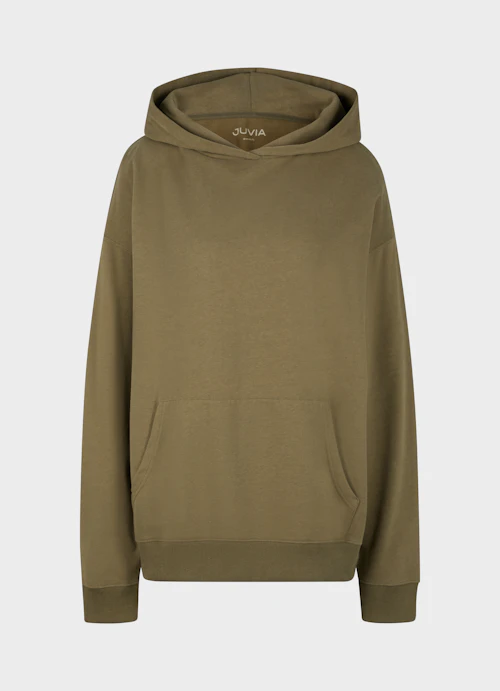 Oversized Fit Hoodies Hoodie burnt olive