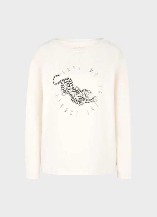 Loose Fit Long sleeve tops Longsleeve eggshell