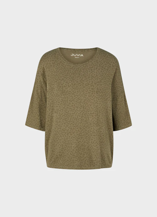 Oversized Fit T-shirts T-shirt burnt olive