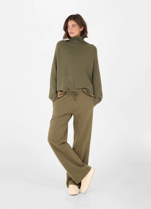 Wide Leg Sweatpants Wide Leg Fit - Sweatpants burnt olive