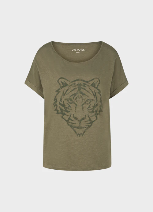 Boxy Fit T-shirts Boxy - T-Shirt burnt olive