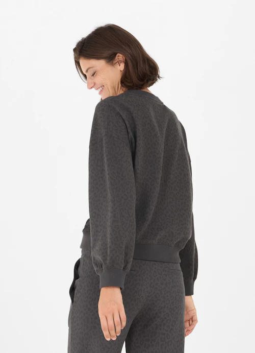 Loose Fit Sweater Sweater charcoal