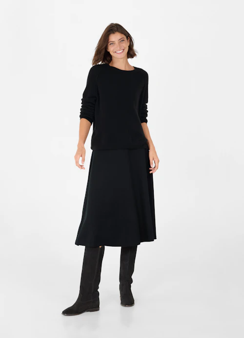 Regular Fit Knitwear Cashmere sweater black
