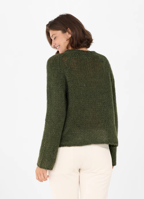 Casual Fit Knitwear Knit sweater burnt olive