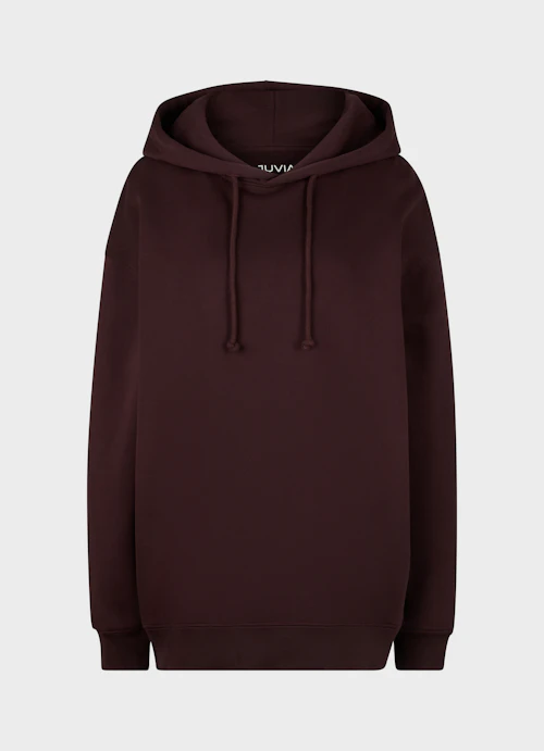 Oversized Fit Hoodies Hoodie burgundy
