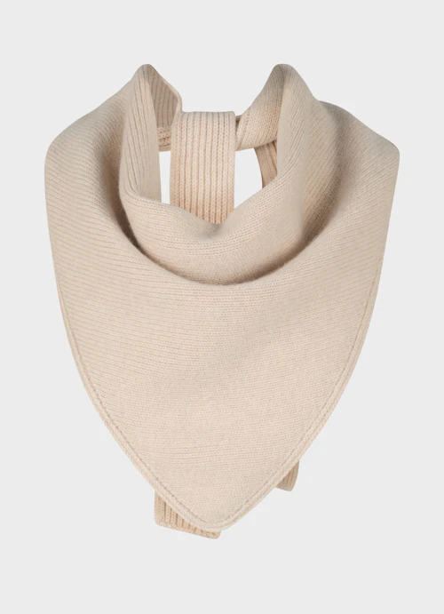 Regular Fit Knitwear Wool scarf sand