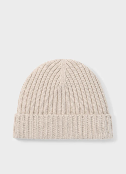 Regular Fit Knitwear wool hat sand