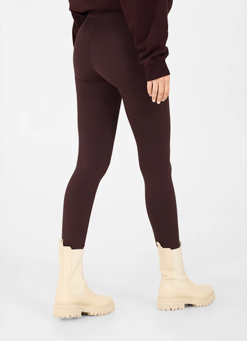 Leggings Athleisure Thermal leggings burgundy