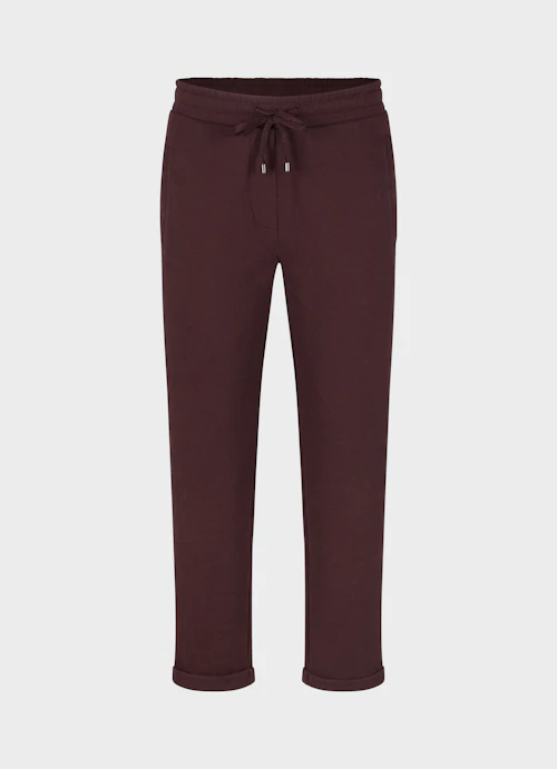 Casual Fit Sweatpants Cotton blend - Sweatpants burgundy