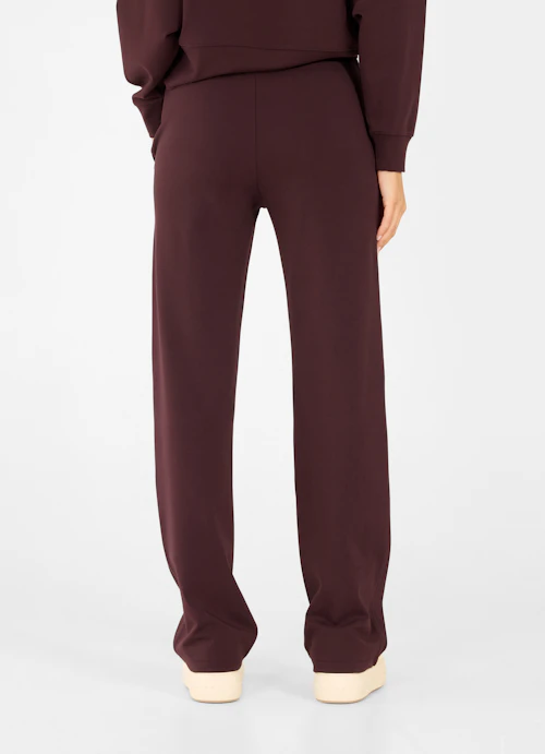 Boot Cut Sweatpants Modal Blend - Sweatpants burgundy