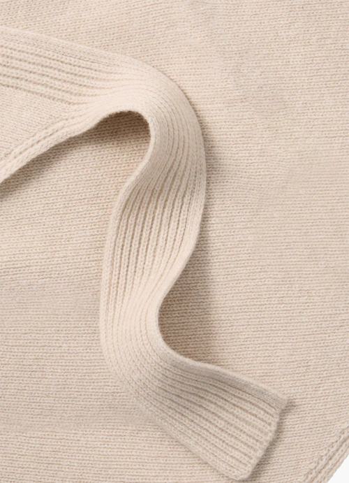 Regular Fit Knitwear Wool scarf sand