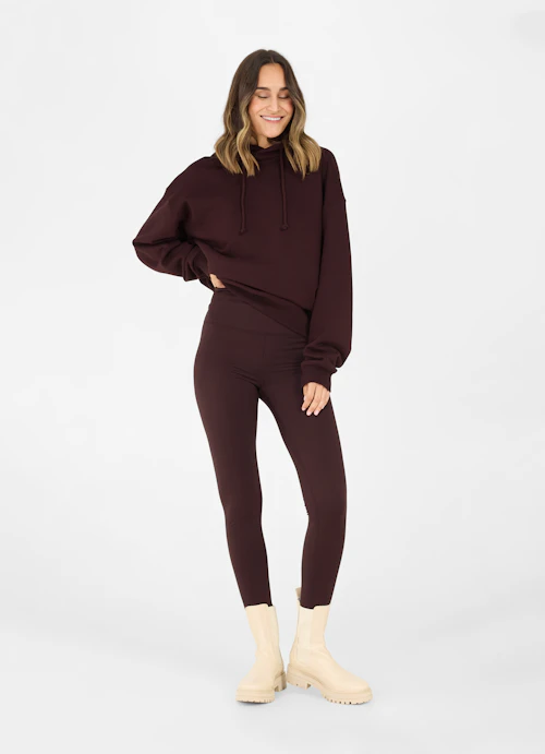 Leggings Athleisure Thermal leggings burgundy