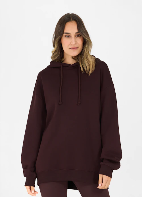 Oversized Fit Hoodies Hoodie burgundy