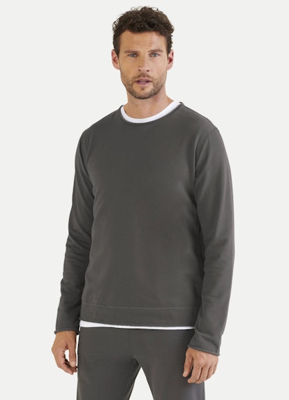 Coupe Regular Fit Sweat-shirts Sweat-shirt warm grey