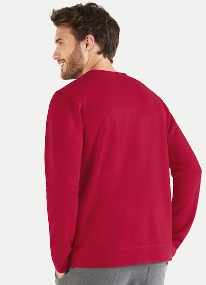 Regular Fit Sweatshirts Sweatshirt red