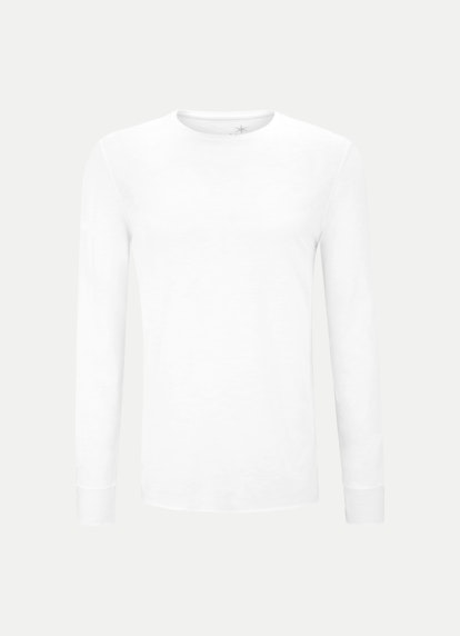 Regular Fit Longsleeves Longsleeve white