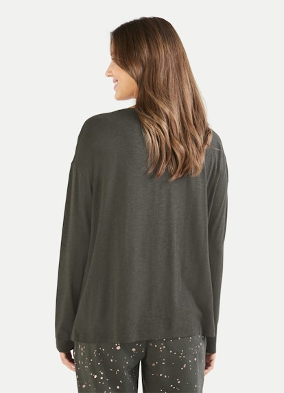 Loose Fit Long sleeve tops Longsleeve dark olive