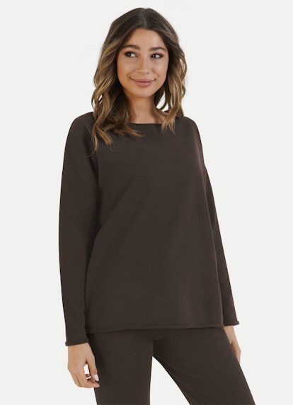 Coupe Casual Fit Sweat-shirts Sweat-shirt espresso