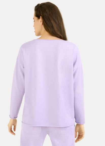 Casual Fit Sweatshirts Sweatshirt pastel lilac