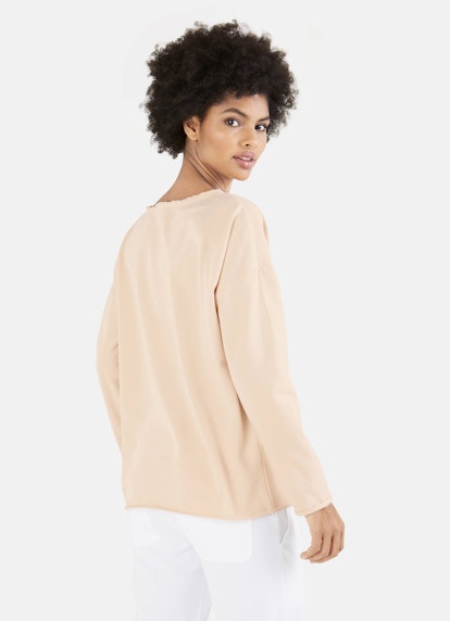 Oversized Fit Sweatshirts Sweatshirt apricot