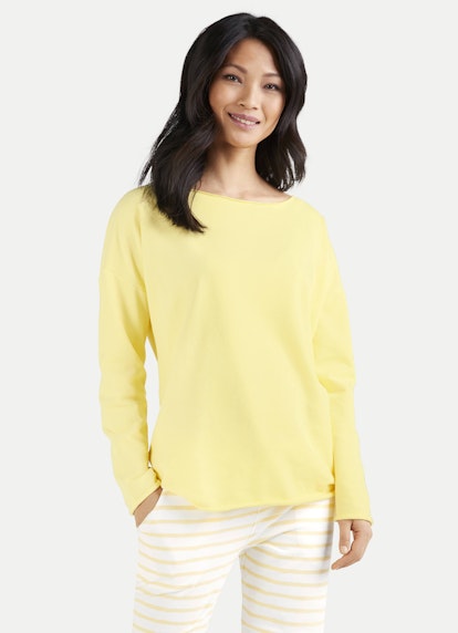 Oversized Fit Sweatshirts Sweatshirt vanilla