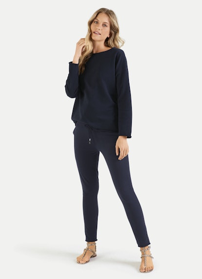 Oversized Fit Sweatshirts Sweatshirt navy