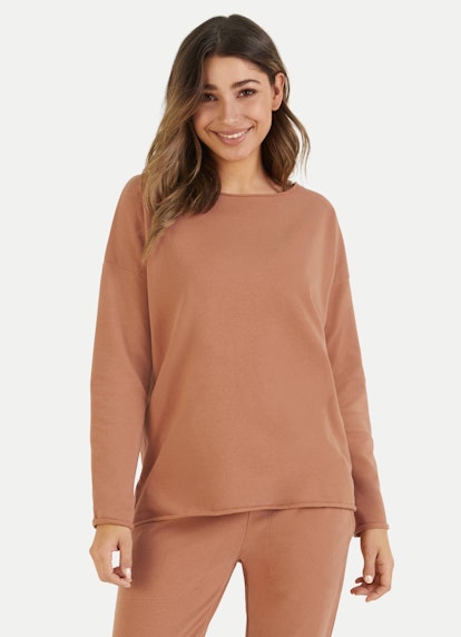 Coupe casual Sweat-shirts Sweat-shirt toffee