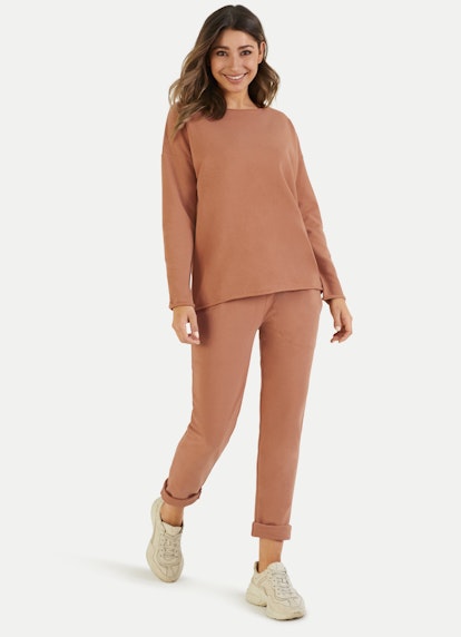 Coupe casual Sweat-shirts Sweat-shirt toffee