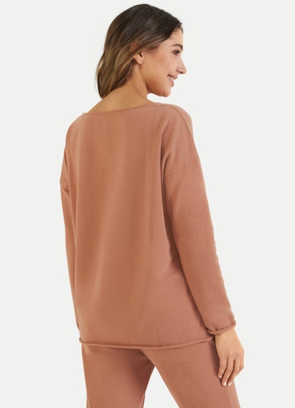 Coupe casual Sweat-shirts Sweat-shirt toffee