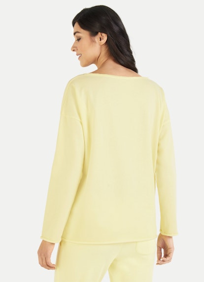 Casual Fit Sweatshirts Sweatshirt vibrant yellow
